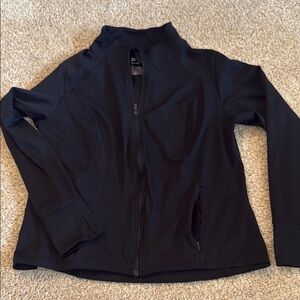 Black All in Motion Zip up